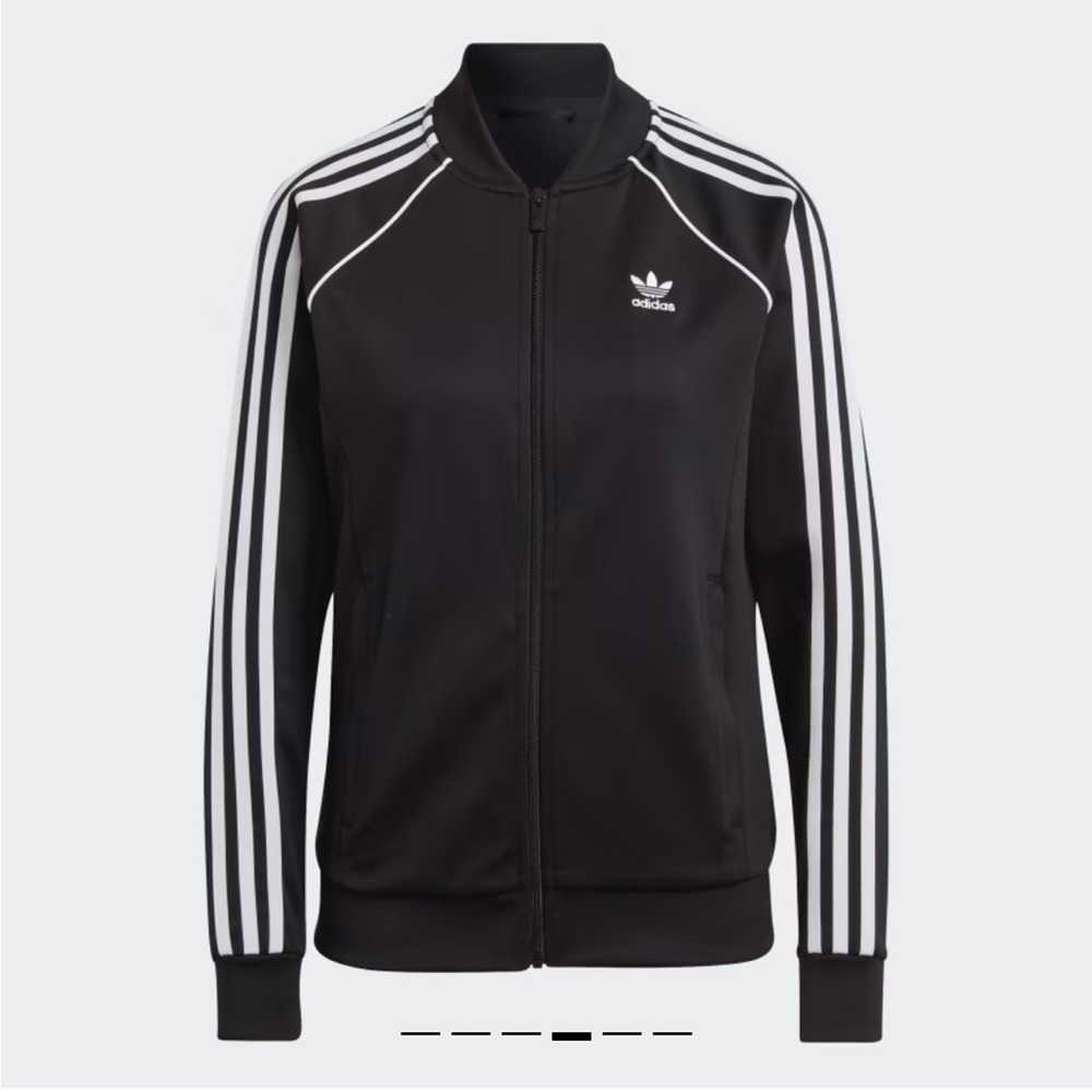 Adidas Women's Black Track Jacket